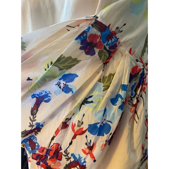 Jane And Delancey Floral Bell Sleeve Top - Large - Picture 3 of 4